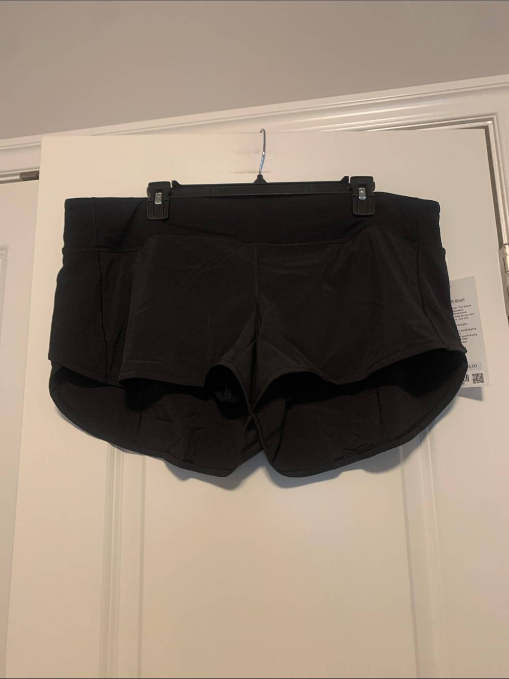 lululemon athletica Black LR Speed Up Shorts
2.5in, Sz 14, NWT